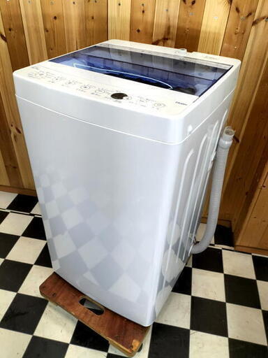 ハイアール　全自動洗濯機　JW-C45FK　4.5kg　ステンレス槽　2020年製