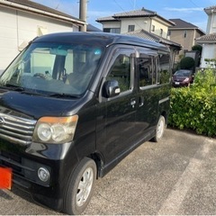 アトレーワゴンカスタム黒　車検令和6年7月　200500k LED