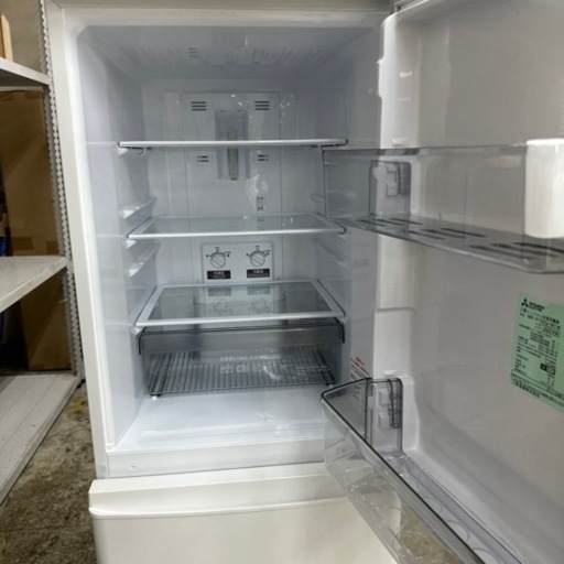 値下げしました❗️三菱 2ドア 冷凍冷蔵庫 MR-P15EGW1 2022年製