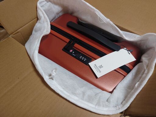配送可】MILESTOミレスト キャリーバッグ 36L 5L コッパー 機内