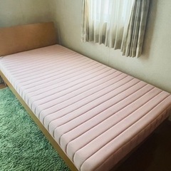 【引取り決まりました】大塚家具　シングルベッド　シングルベット