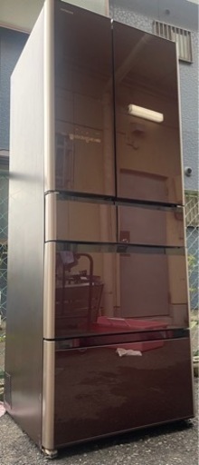 【2】HITACHI 日立 冷蔵庫 R-G5200F（XT)  505L 16年製 0709-82