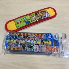 トイストーリー 未使用お箸セット＆水筒ネックカバー