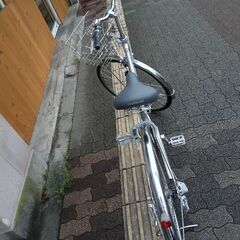 [BRIDGESTONE] CASLONG(キャスロング)S型 27吋 シティーサイクル 内装3段/点灯虫/シルバー