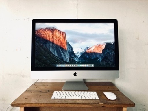 iMac (5k, 27inch, Late2015, 美品, 箱付き)