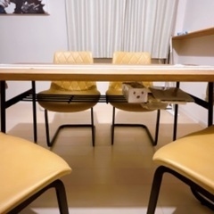 7/31まで⭐︎オーク材　ダイニングセット