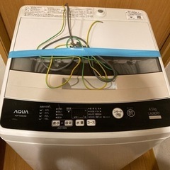 AQUAの4.5kg 洗濯機