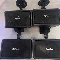 RAMSA ラムサ スピーカー 4基SET WS-A10-K W...