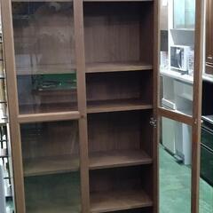 IKEA　イケア　ガラス扉付本棚　OXBERG   オクスベリ　18351   80×30×202