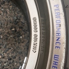 a-tech workホイール　バリ溝