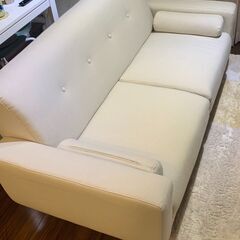 【美品】LOWYA  2人掛けソファ