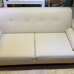 【美品】LOWYA  2人掛けソファ