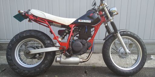 TW200 2JL 実働　スカチューン仕様