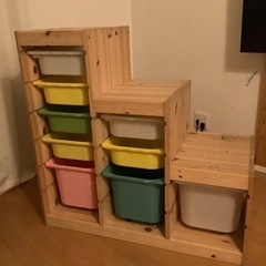 おもちゃ入れ(IKEA TROFAST トロファスト)