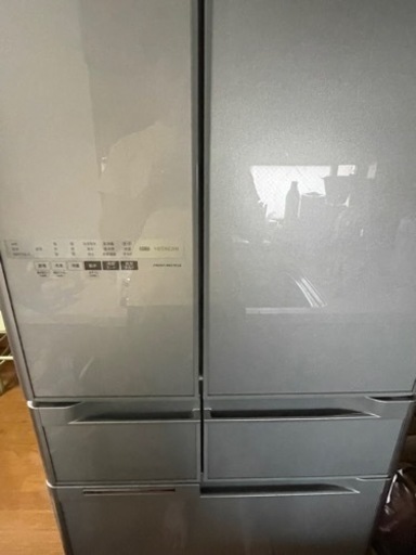 日立冷蔵庫ファミリー用（真空チルド・475L） - キッチン家電