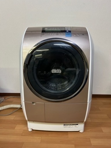 H5 日立ドラム式洗濯機　ビッグドラム　BD-V960OR 10kg/6kg