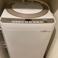SHARP 洗濯機　ES-KS70R 7.0kg