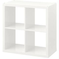 【美品 白黒2点セット】IKEA 収納BOX KALLAX（カラ...