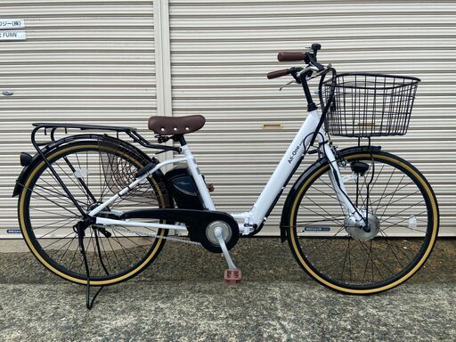 新品★未使用　電動アシスト自転車  折り畳み式 26インチ 型式認定取得  パールホワイト