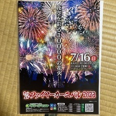 グリーンランド　花火大会　チケット　2枚