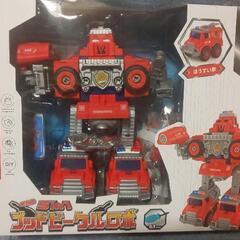 ロボットのおもちゃ、赤