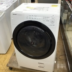 G-40【ご来店頂ける方限定】SHARPのドラム式洗濯乾燥機です