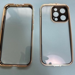 iPhone14Pro 用　両面強化ガラスケース