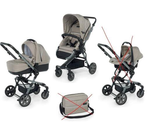 【再値下】Foppapedretti 2 in 1 ベビーカー　新生児から　フォッパペドレッティ
