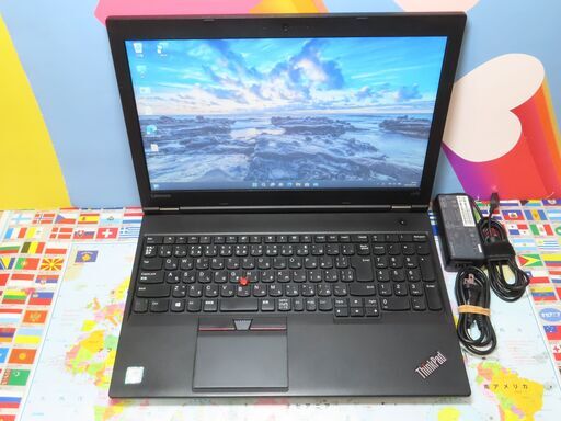 JC0606 レノボ ノートパソコン Thinkpad L570 15.6型 DVD 美品 office Win11
