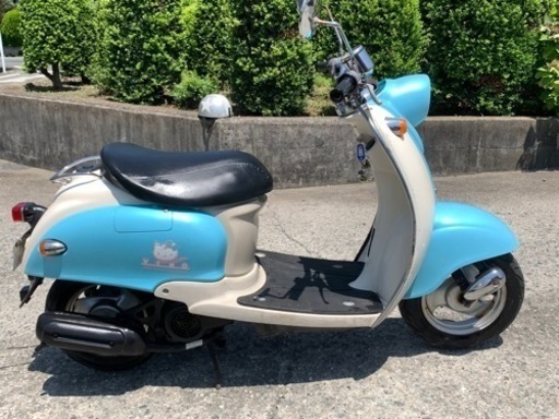 神奈川県藤沢市発。ヤマハ　ビーノ5au。限定4,000台キティーちゃん。フル整備済み。 神奈川県藤沢市発。ヤマハ ビーノ(キティーちゃん) 限定4,000台超希少