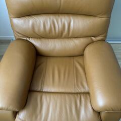 1人用電動本革 リクライニングソファ (ビリーバー3CA厚革) ニトリ