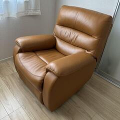 1人用電動本革 リクライニングソファ (ビリーバー3CA厚革) ニトリ