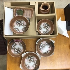 陶器セット(天ぷらセット)