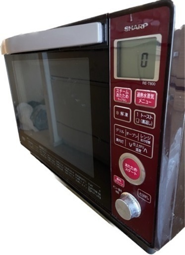 SHARPオーブンレンジ RE-T820-R - メルカリ