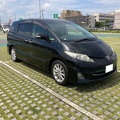 大阪市 H23年式 車検R7年1月 トヨタエスティマアエラス G...