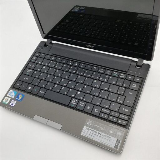 送料無料 即使用可能 11.6型 ノートパソコン acer 1830Z-A52C/K 中古美品