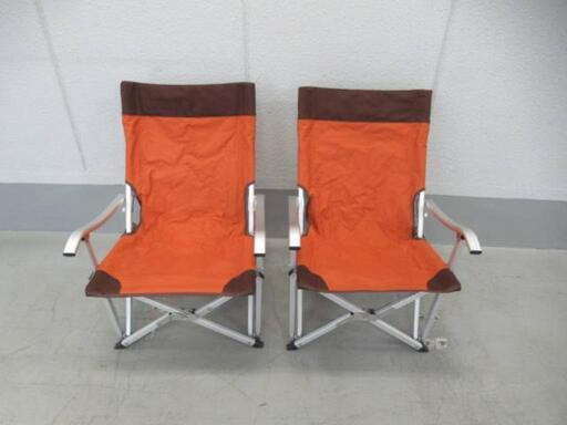 アルミ軽量折り畳み椅子★アディロンダック キャンパーズチェアスモールサイズ2脚セット