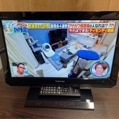 ✨液晶 テレビ TOSHIBA LED REGZA 19V型 1...