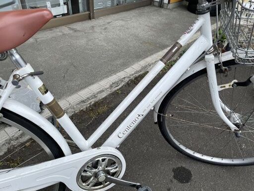 27インチ 6段変速 自転車 サビ多め LEDオートライト 荷台 鍵付き 札幌市手稲区 27インチ 6段変速 自転車 サビ多め LEDオートライト 荷台 鍵付き 札幌