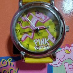 ピンク・パンサー 腕時計 300円