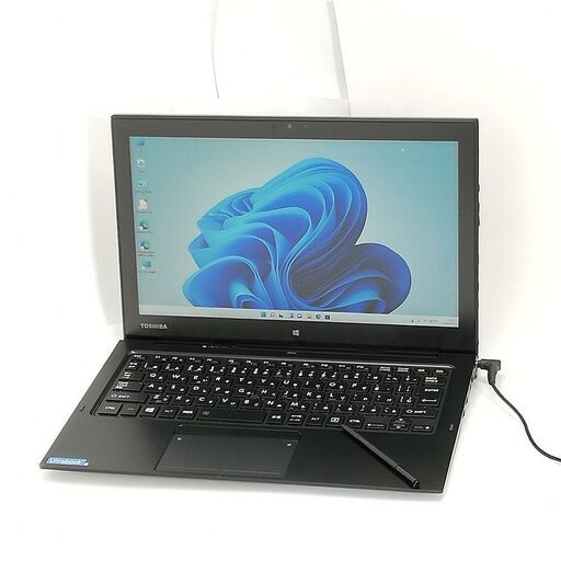 送料無料 12.5型 ノートパソコン 東芝 Z20t-C 中古良品 第6世代Core m5 8GB 高速SSD 無線 Bluetooth Webカメラ Windows11 Office