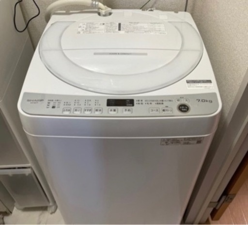 購入者決まりました。半額値下中　2022年式　SHARP 洗濯機　7kg