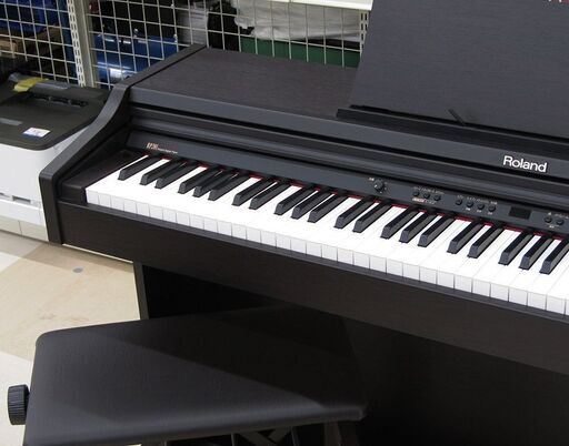 Roland ローランド RP201-RW 電子ピアノ 88鍵盤 2010年製 椅子付属 中古品 動作確認済み
