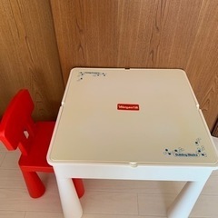 　レゴブロック対応　テーブルセット　子供　テーブル　机　椅子