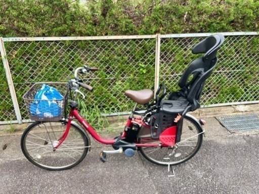 美品 バッテリー12ah  パナソニック 電動自転車 26インチ チャイルドシート付き