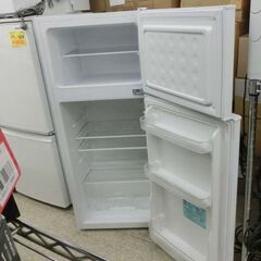 冷蔵庫 130L 2018年製 ハイアール JR-N130A 2ドア 130Lクラス 百Lクラス 白 ホワイト 札幌 西野店