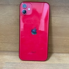 iPhone 11 256GB RED SIMフリー、