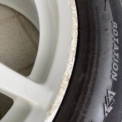 15インチタイヤ付きホイール4本セット