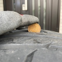 15インチタイヤ付きホイール4本セット