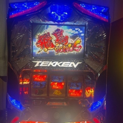 パチスロ5号機　　鉄拳3rd  コイン不要機